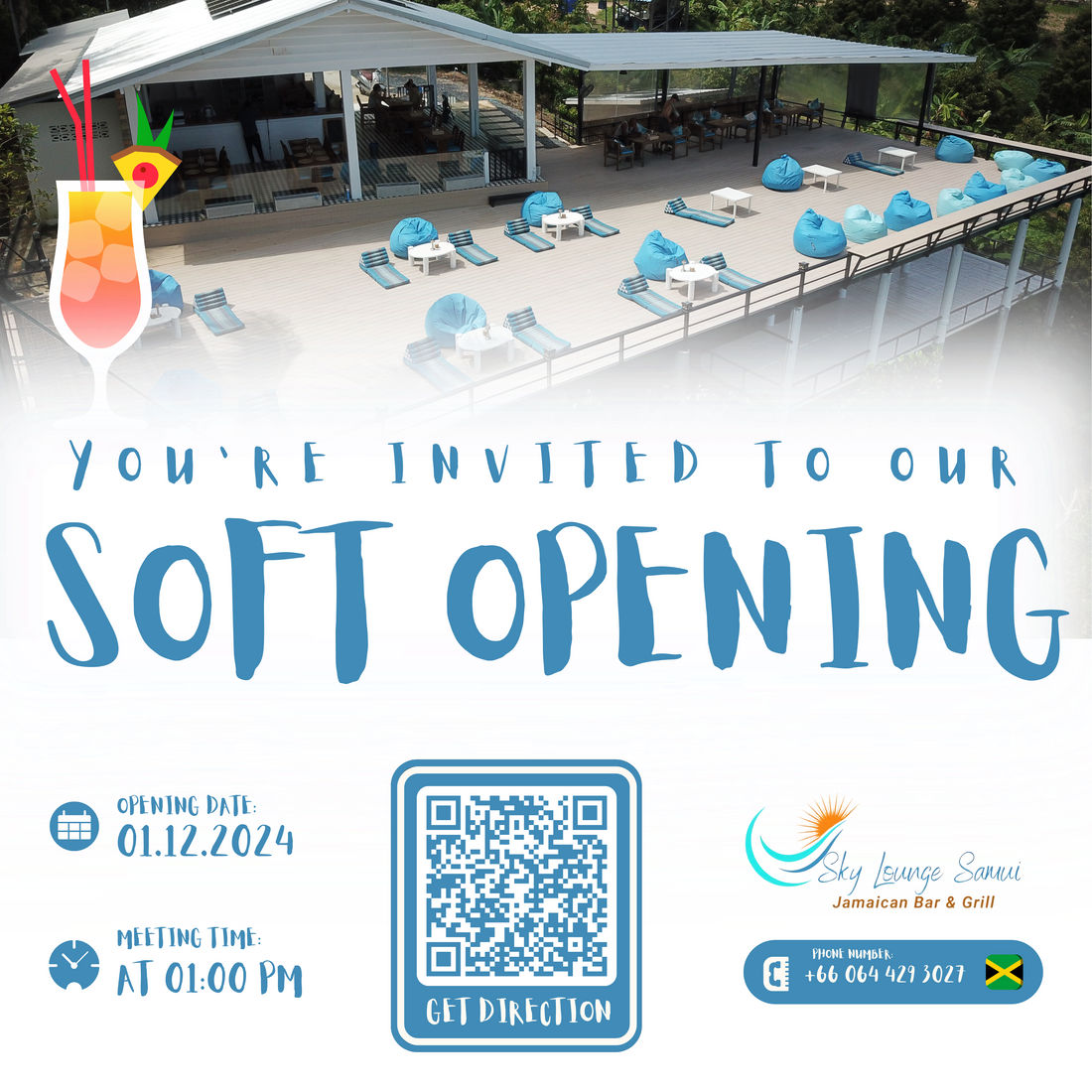 🌅 Soft Opening of Sky Lounge Samui! 🌅